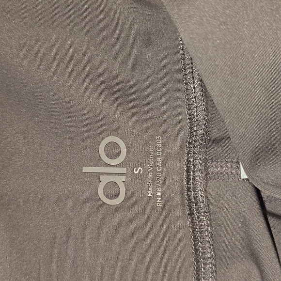 Alo Yoga 7/8 High-Waist Airlift Legging In Mushroom Small New $134 - Picture 12 of 12